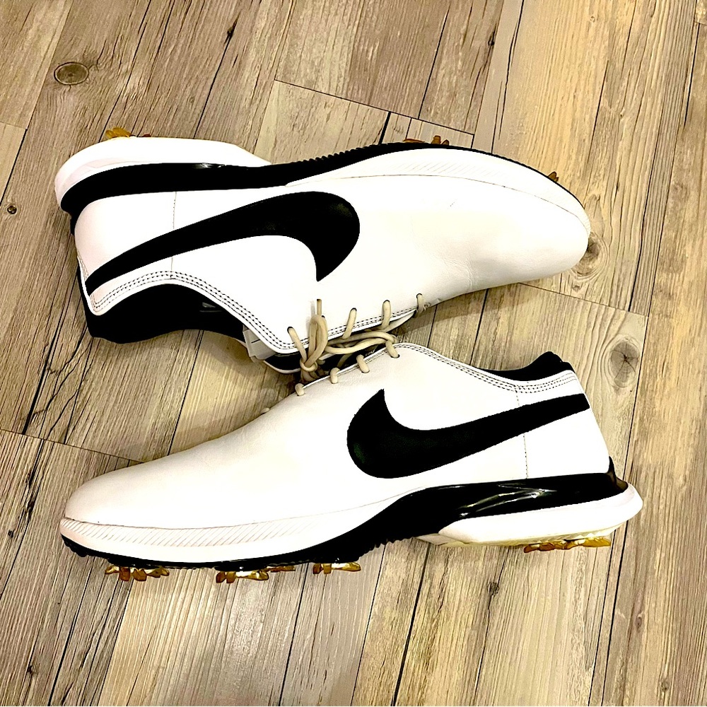 ⛳️ Nike Air Zoom Victory Tour 2 Leather White Black - D16569-100 Size 13